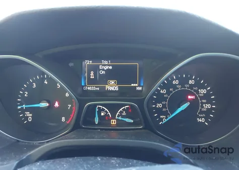 2016 Ford Focus Se from USA, damaged, VIN 1FADP3K22GL357174